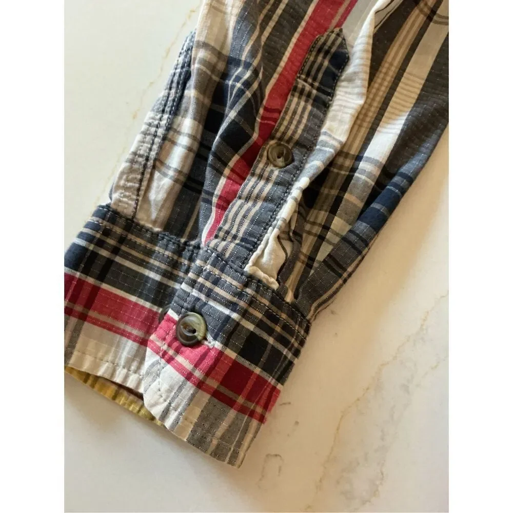 The North Face Long Sleeve Ridgecrest Button Down Sz XL Plaid